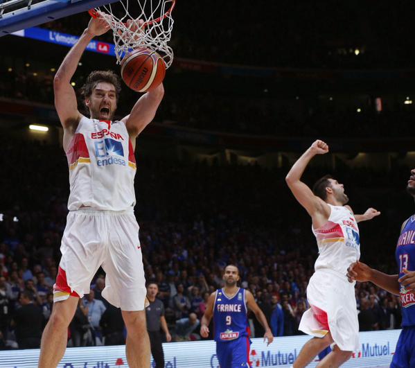 Pau Gasol, en la semifinal