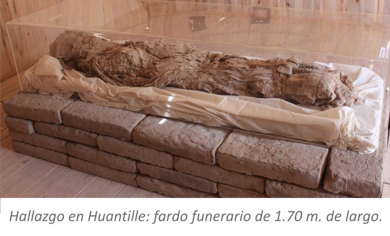 Un fardo funerario encontrado anteriormente