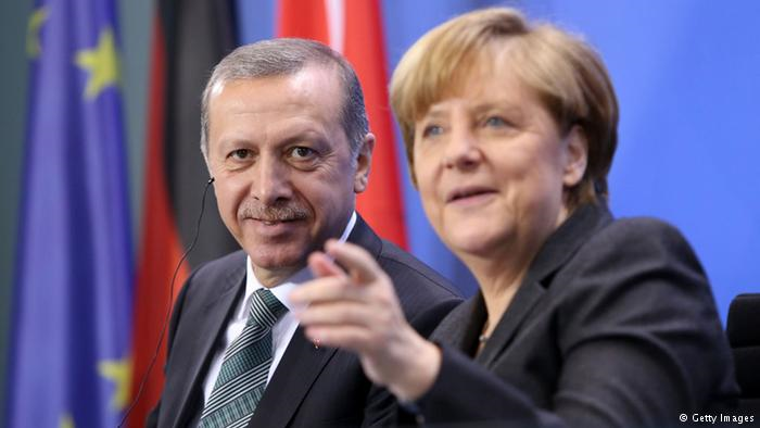 Erdogan y Merkel