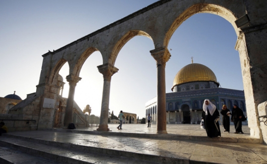 La mezquita de Al Aqsa La mezquita de Al Aqsa