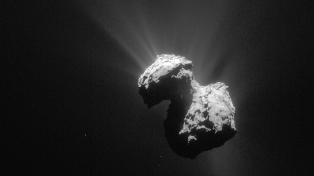 El cometa 67P Churyumov Gerasimenko