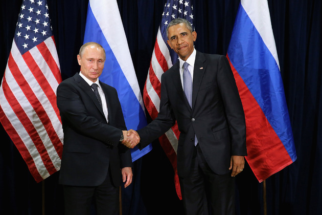 Putin-a la izquierda-y Obama