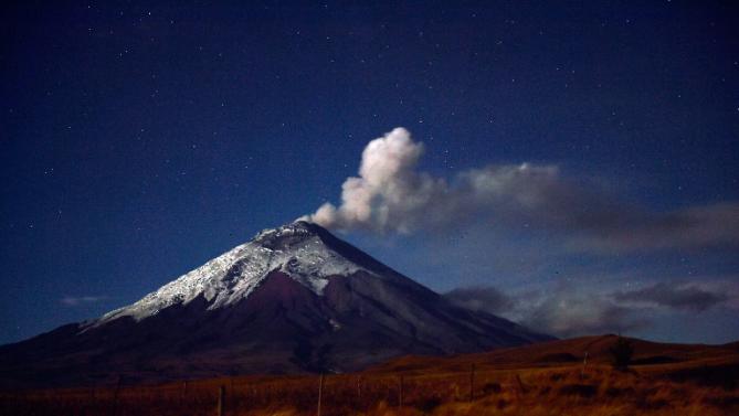 El volcán Cotopaxi