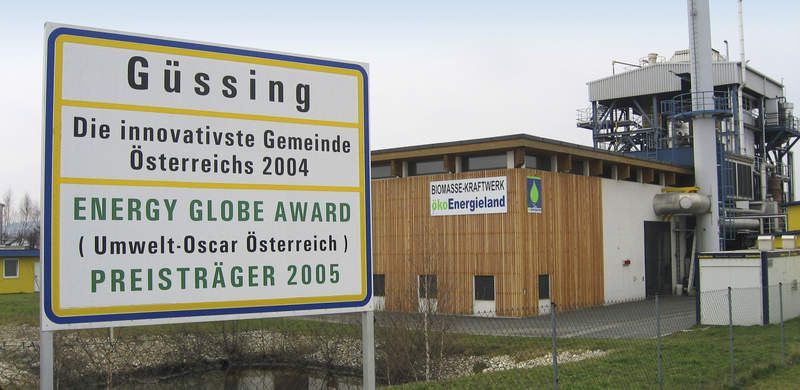 La planta de biomasa de Güssing