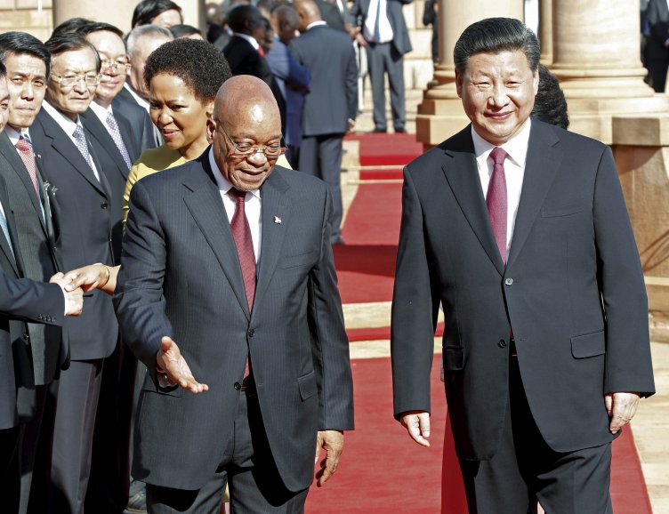 Jacob Zuma-izquierda-y Xi Jinping