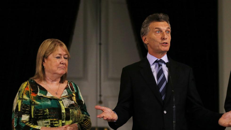 Susana Malcorra y Mauricio Macri