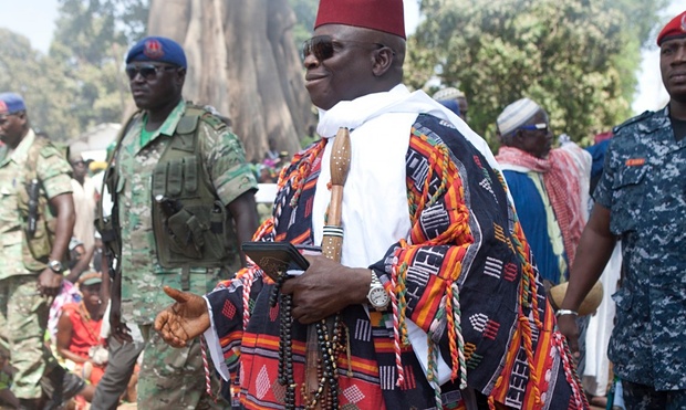 El presidente de Gambia, Yahya Jammeh