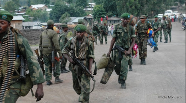 Soldados de la ONU en Congo