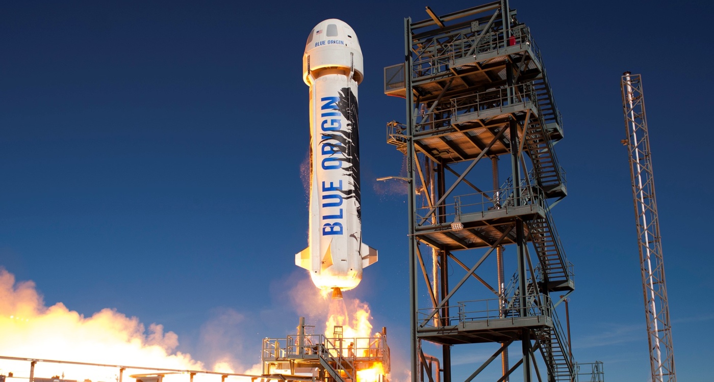 El cohete de Blue Origin