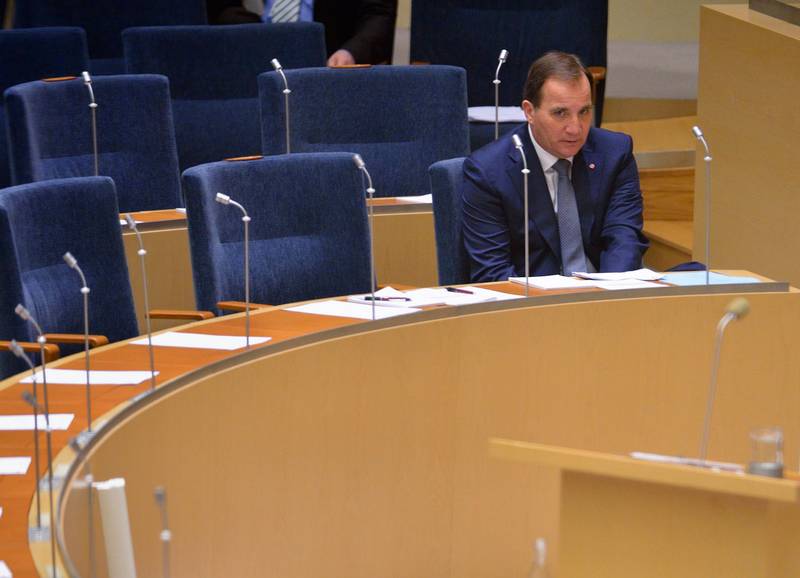 El presidente del gobierno sueco, Stefan Lofven