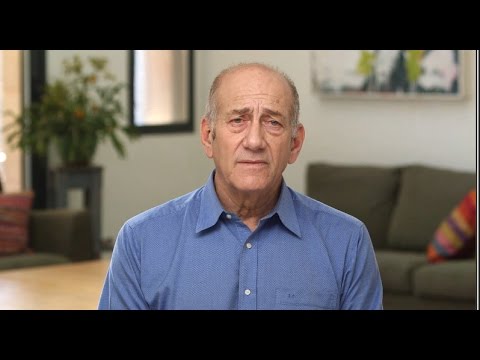 Olmert, en el vídeo