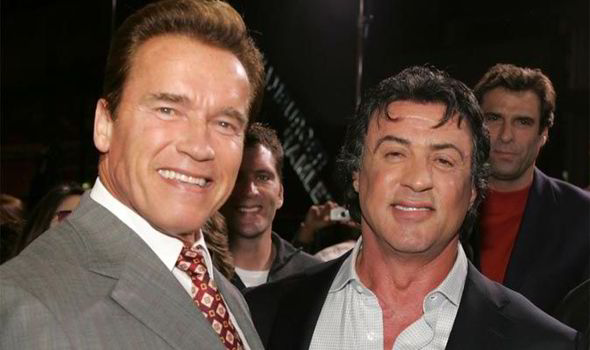 Schwarzenegger y Stallone, dos actores que han apoyado públicamente a Israel