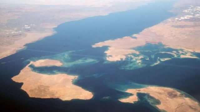 Las islas Tiran y Sanafir