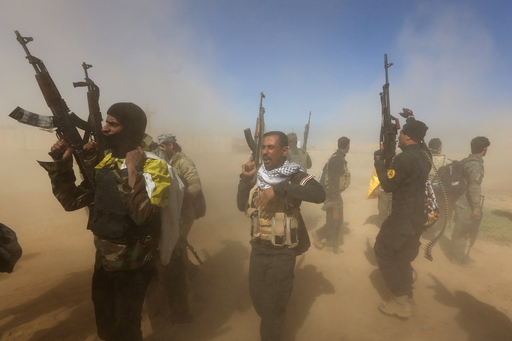 Asalto de las fuerzas iraquíes a una localidad controlada por el EI