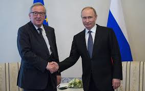 Juncker-a la izquierda-y Putin