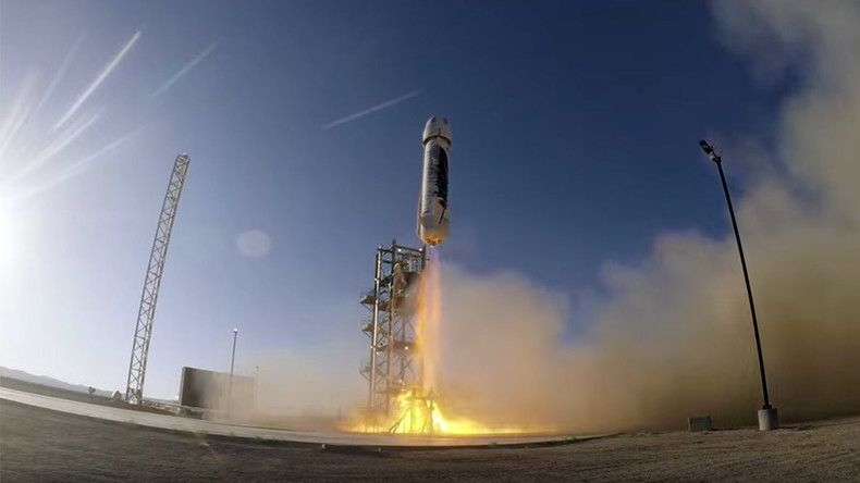 El cohete de Blue Origin