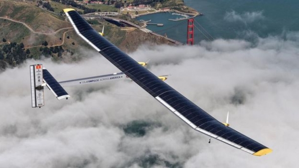 El avión de energía solar Solar Impulse 2 El avión de energía solar Solar Impulse 2