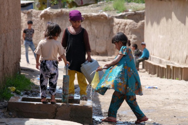 Niños en Tayikistán