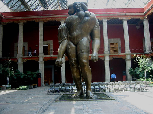 La Giganta, una escultura de José Luis Cuevas