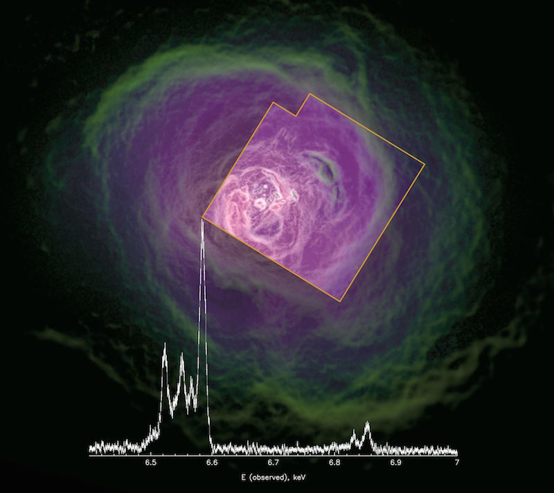 Esto es lo que vió el satélite Hitomi