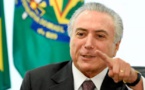 Fiscalía de Brasil advierte que ajuste de Temer es "inconstitucional"