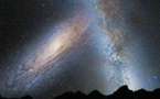 Captan en Chile imágenes estelares que confirman teoría de colisión de galaxias