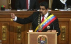 Maduro da cuentas de su gestión en crisis de Venezuela, al margen del Parlamento