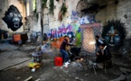 Arte a cielo abierto para dar una nueva vida a una fábrica de Roma en ruinas