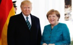 Trump fustiga a Alemania por gastos de defensa tras reunión con Merkel