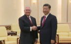 Xi Jinping y Rex Tillerson dispuestos a trabajar por un acercamiento China-EEUU