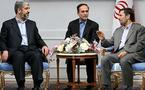 Ahmadineyad se entrevista en Teherán con líder de Hamás