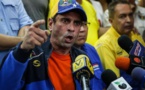 Venezuela: Capriles descarta retomar diálogo con Maduro tras oferta del Papa