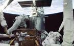 Astronautas dotan a Hubble con nuevas herramientas para comprender universo