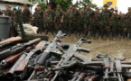 FARC entrega pistolas y fusiles a ONU en segunda fase de desarme en Colombia