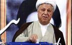 Ex presidente Rafsanyani llama a reconquistar la confianza de los iraníes