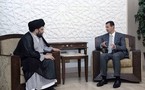 Muqtada al Sadr se Reúne con el Presidente Assad en Siria
