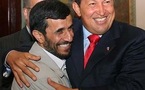 Presidente Chávez sostuvo encuentro con Ahmadineyad en palacio de gobierno iraní