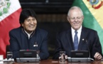 Kuczynski y Morales acuerdan proyectos de integración en Lima