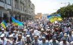 Cientos de personas protestan contra gobierno en Marruecos