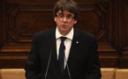 Puigdemont suspende los efectos de la independencia para contribuir al diálogo