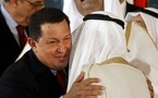 Chávez recibió al emir de Qatar con quien firmó acuerdos comerciales