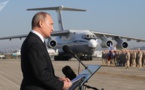 Putin anuncia en Siria la retirada de gran parte de las tropas rusas