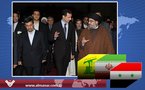 El jefe del Hezbolá viajó a Damasco para reunirse con el presidente iraní