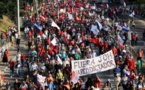 Masiva marcha opositora en Honduras reclama por salida de presidente