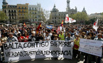 Miles de personas marchan por Garzón y contra la 'impunidad del franquismo'