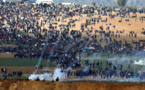 Doce muertos en marcha de protesta palestina en frontera con Israel