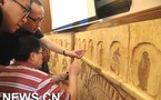 Arqueólogos chinos desvelan frescos de 1.000 años de antigüedad