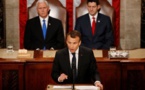 Macron advierte en Congreso de EEUU sobre "cerrar la puerta al mundo"