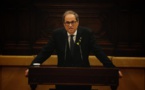 Torra, nuevo presidente de Cataluña