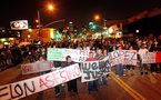 Segunda noche de enfrentamientos en Los Angeles tras muerte de guatemalteco